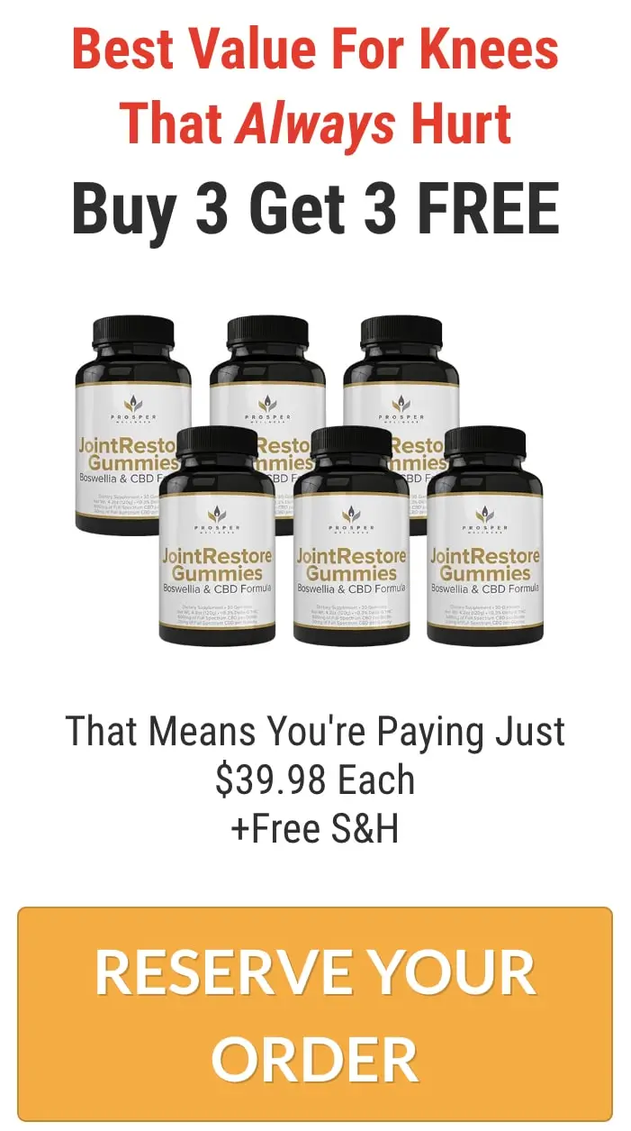 joint restore gummies six bottles pack